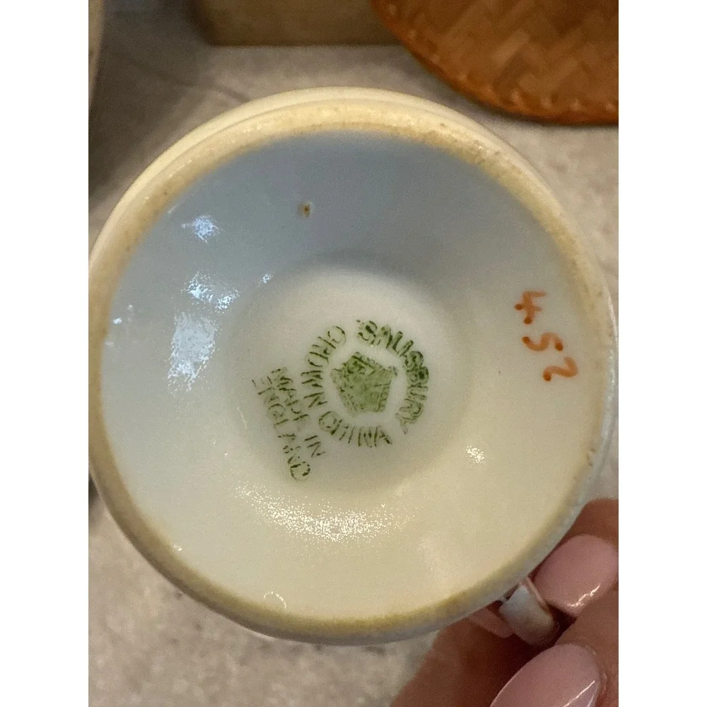 Salisbury‎ Crown China England Teacup and Saucer
